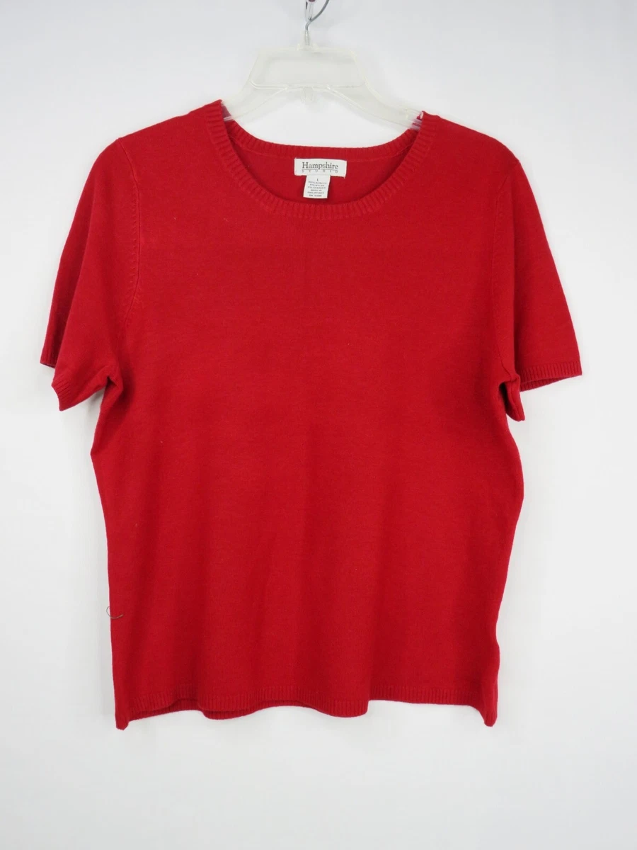 Solid red sweater sale