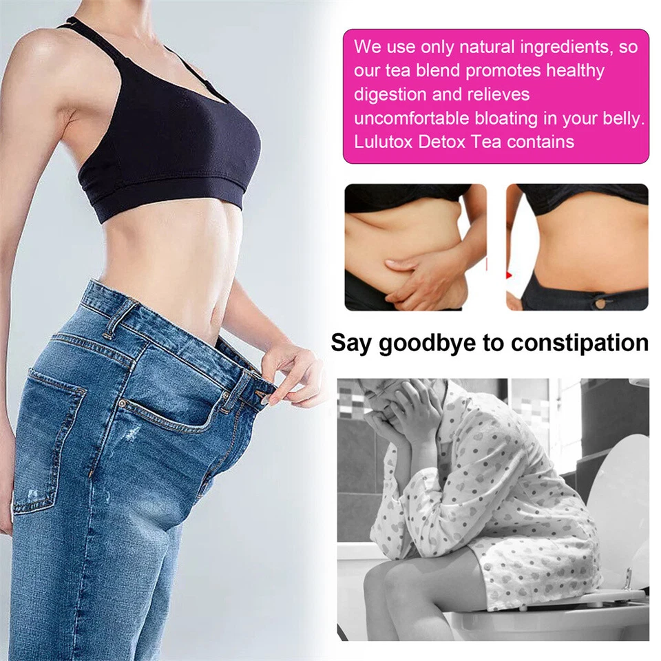  Té desintoxicante Lulutox - totalmente natural, apoya un peso saludable, ayuda a reducir la hinchazón Foto 2 de 4