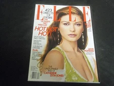 2002 DECEMBER ELLE MAGAZINE - CATHERINE ZETA JONES FRONT FASHION COVER - O 6935