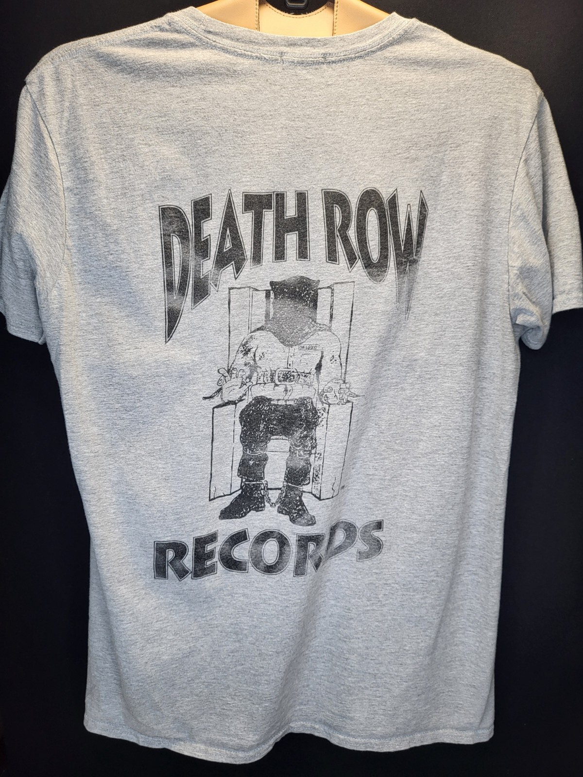 FILA T shirt retrò da uomo Death Row Records taglia large grigia boohoo uomo
