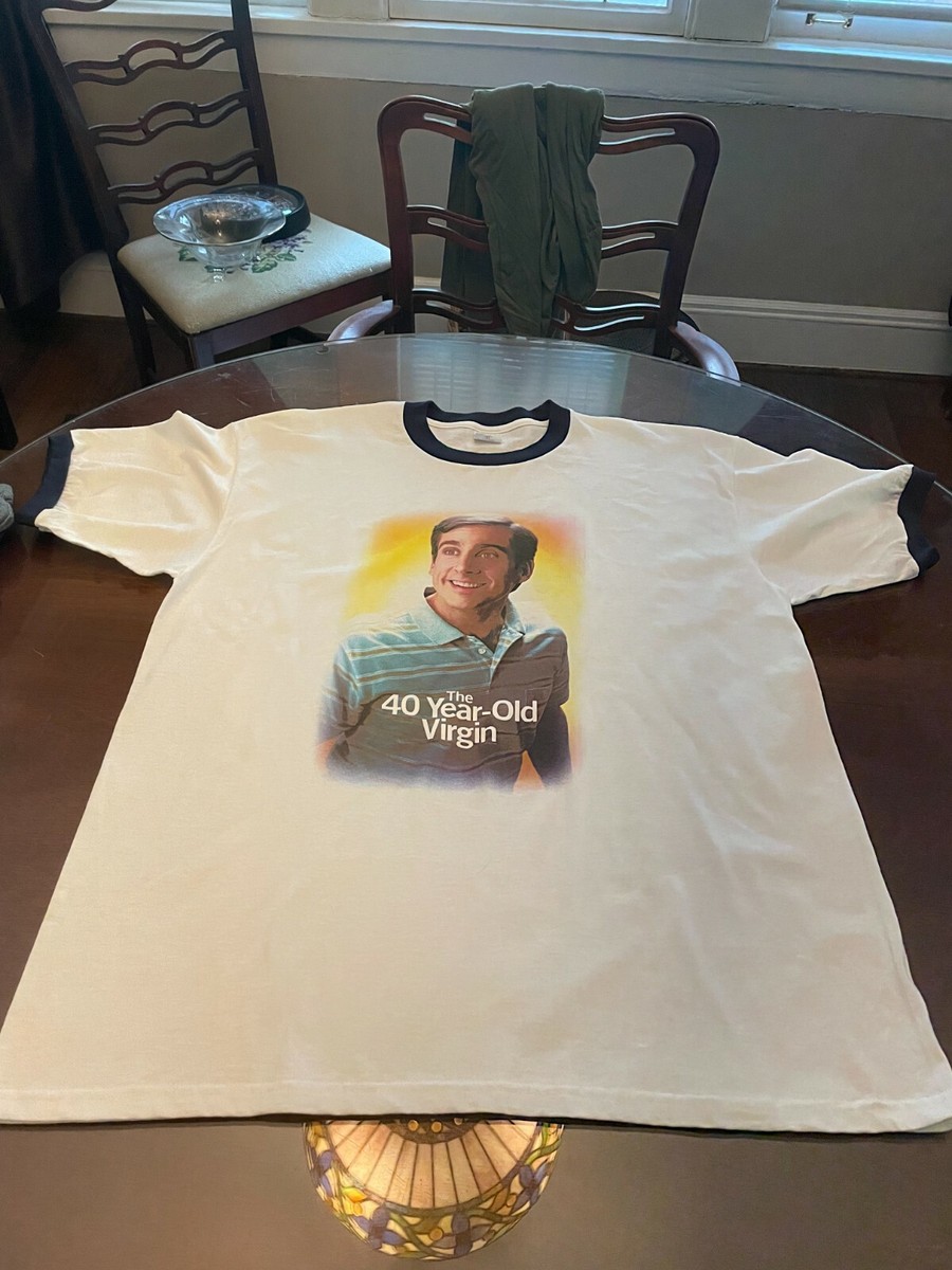40歳の童貞男THE40YEARS-OLD VIRGIN I'M DT Tシャツ 40歳の童貞男 ムービー フィルム │ヴィテージ古着屋Feeet 通販