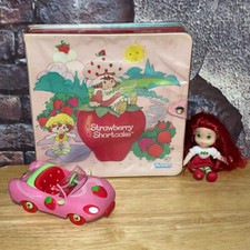 Rare Vintage STRAWBERRY SHORTCAKE Doll Carrying Case - 1983 - Kenner