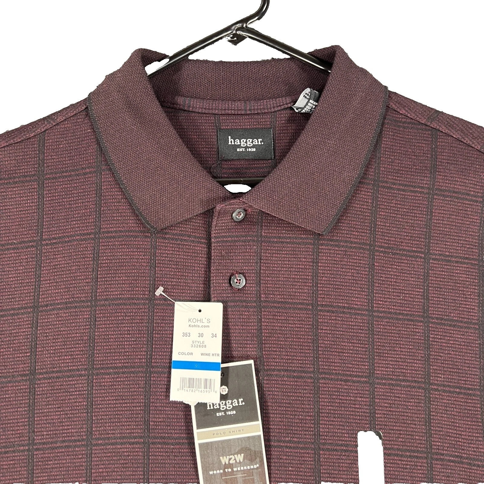 Haggar Long Sleeve Size XL Shirts for Men