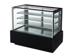 New 36" Bakery Case Refrigerated Cubed Glass Display Dukers Ddm36R #1286