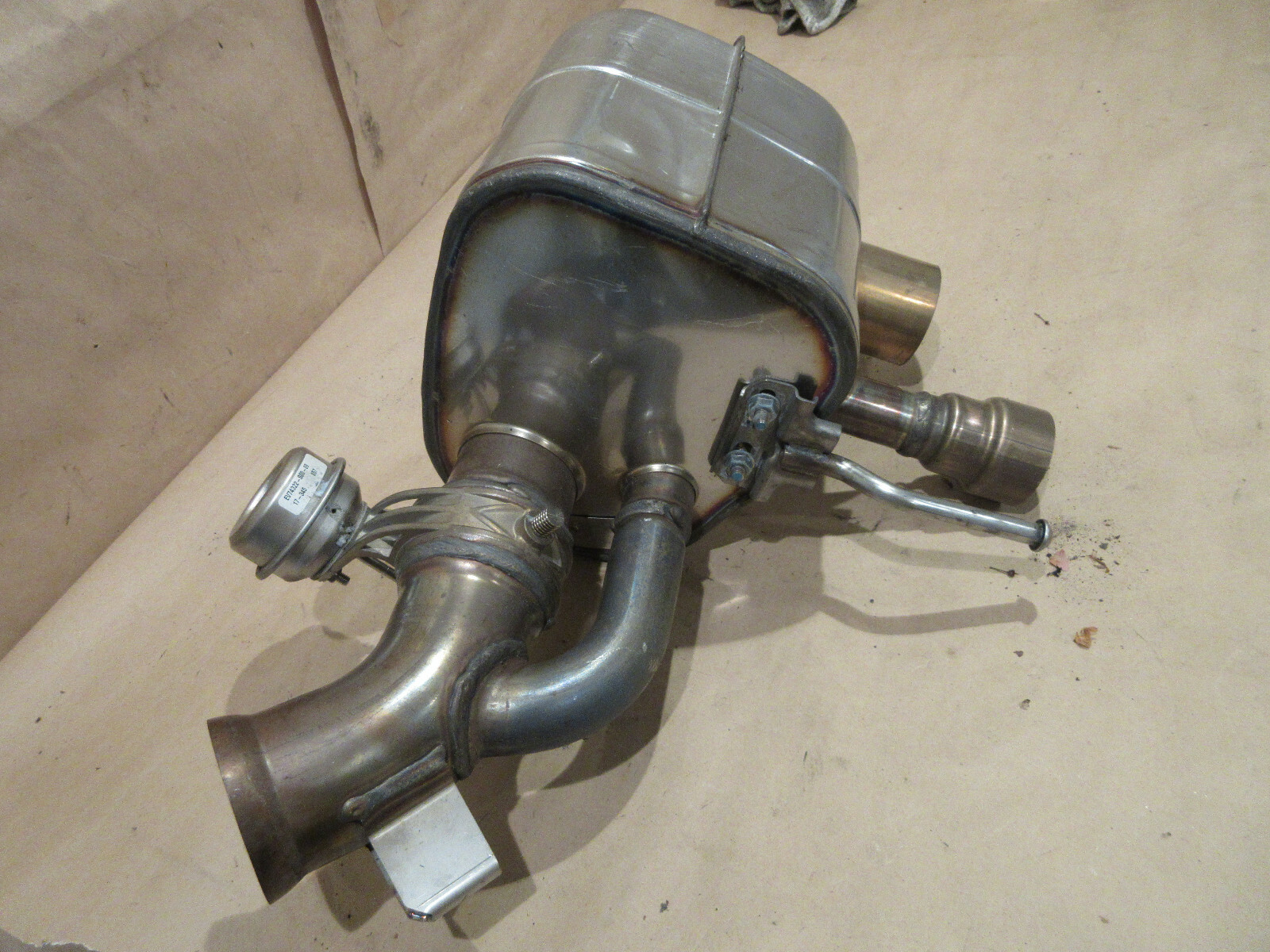 Ferrari GTC4 Lusso T - RH Rear Muffler   P/N 341245