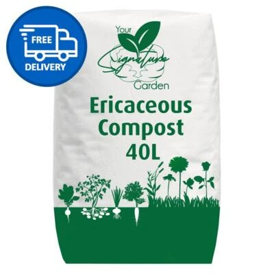 Ericaceous Compost Planting Soil 10L-120L Bags by Laeto Your Signature Garden