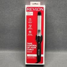 Revlon Perfect Heat 1" Ceramic Barrel Curling Iron 30 Heat Settings Auto Shutoff