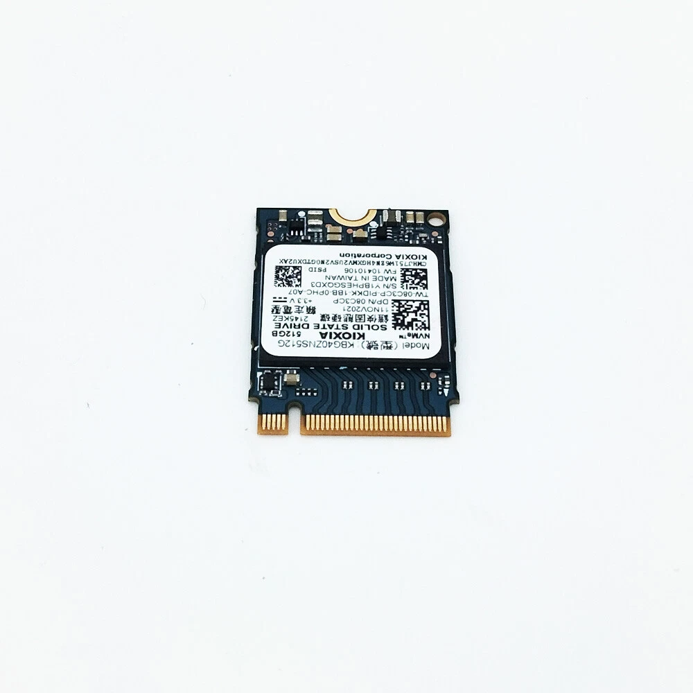 KIOXIA BG4 1TB 512GB NVMe M.2 2230 SSD Toshiba For Surface