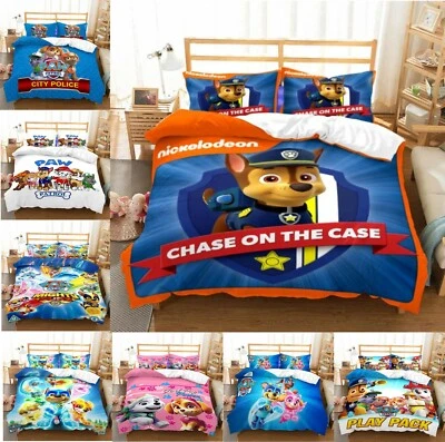 Paw Patrol Collection Single/Double/Queen/King Bed Quilt Cover Set#2