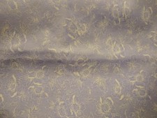 Cotton Fabric Tiny Flowers Lavender Calico Dolls Quilt 44" x 2 yards