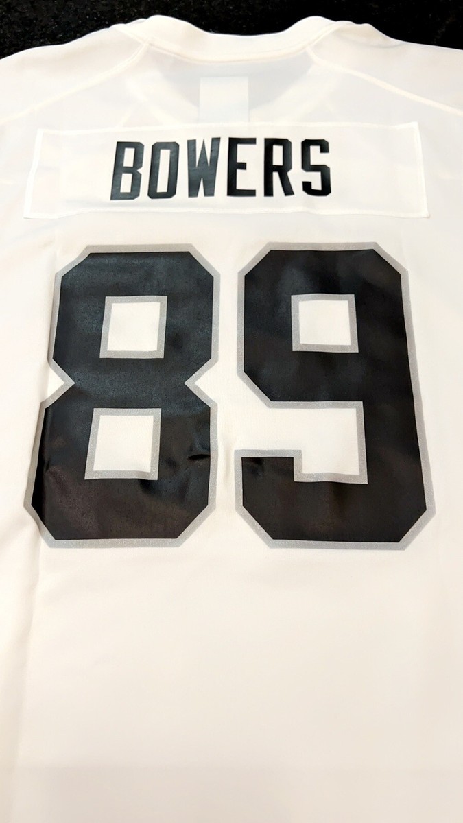 Las Vegas Raiders Brock Bowers Nike White 2024 NFL Draft