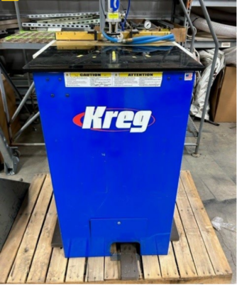 Kreg Single-Spindle Pneumatic Pocket Hole Machine | eBay