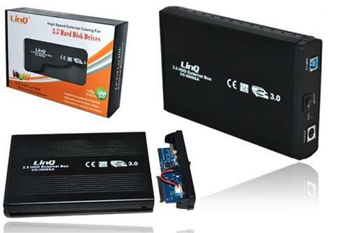 Case caja externa 3.5" SATA USB in aluminio para HD duro U3-3506 | Compra online en eBay