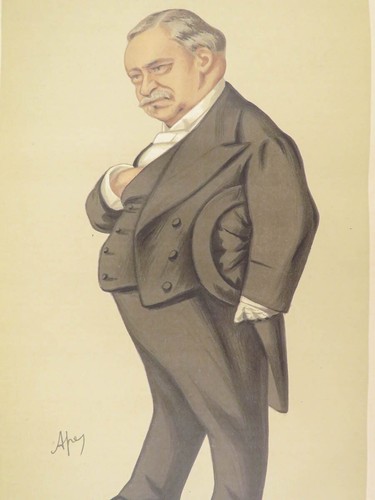 1880 Vanity Fair ART Earl of Nottingham Illustrated COLOR Portraits HUGE - Picture 24 of 24
