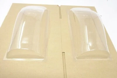 Jamara 254 - 2 x Kabinenhaube klar - 20 x 8,5 cm - Höhe 6,5 cm