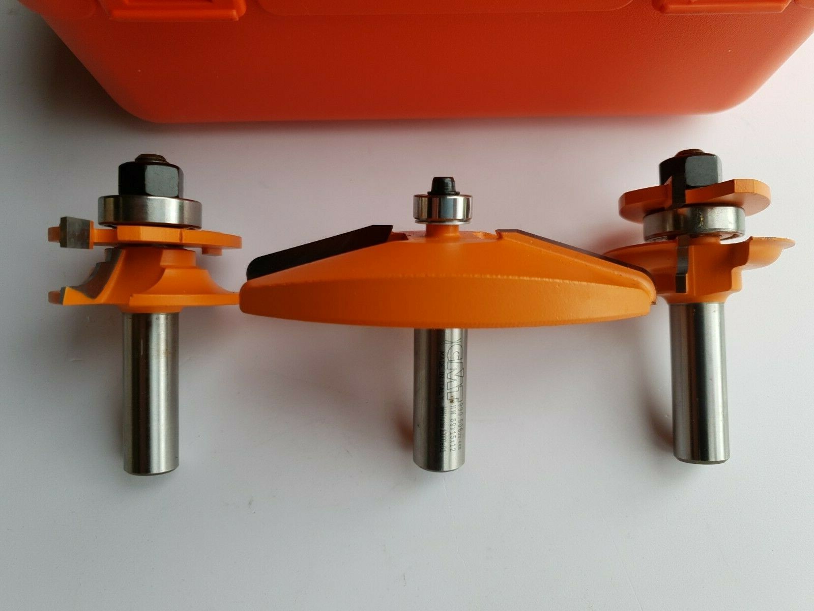 SET TRE FRESE PER ANTINE CMT cod 900.514.11 - GAMBO d 12 mm - CMT ORANGE TOOLS