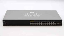 Cisco SG350X-24P-K9 24-port Gigabit Poe Netwo...