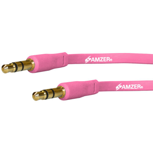 3.5mm AUX AUXILIARY CORD Male to Male Stereo Audio Cable for PC iPod MP3 CAR - Picture 2 of 2
