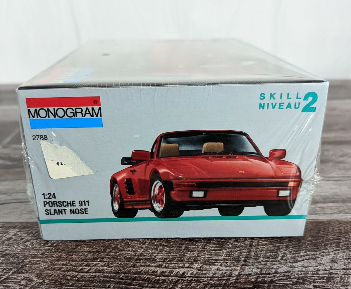 自動車 Monogram Porsche 911 Slant Nose 1/24 MONOGRAM PORSCHE 911 SLANT NOSE CAR MODEL KIT 1:24 2788 | eBay