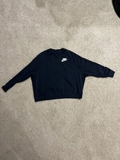 NIKE black crewneck youth XL