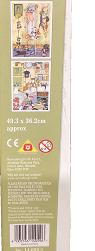 Ravensburger 2x500pc Crazy Cats in Household Heaven 2010 jigsaw puzzle Damaged - Picture 3 of 3