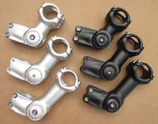 Stem Ultracycle 1-1/8" 31.8 110/125/95mm Adjustable Threadless Stem Blk or Sil.