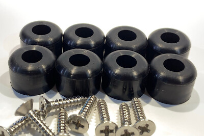 #ad 5 8quot; DIA Silicone Rubber Bumpers Black White Clear Brown Orange HIGH QUALITY $78.50