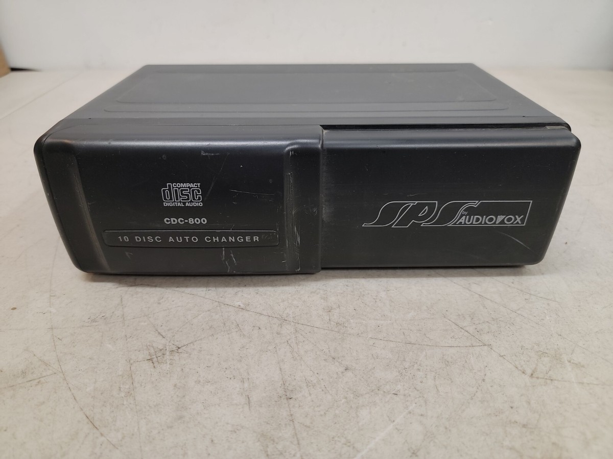 Audiovox SPS CDC-800 10 Disc CD Changer - Case Only | eBay