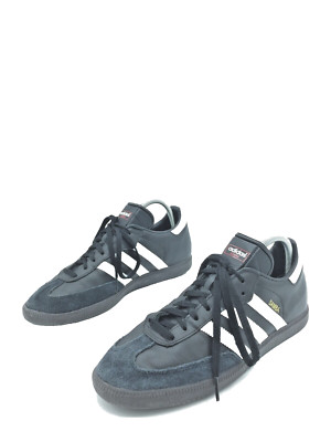 Adidas Samba Zapatillas Deportivas De Cuero Negro Hombres T.44 US.10 UK.9 1/2