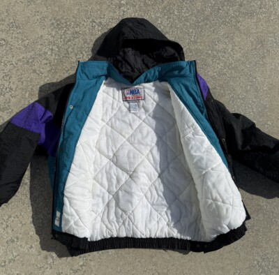 VINTAGE APEX ONE CHARLOTTE HORNETS LIGHTWEIGHT FULL ZIPP JACKET