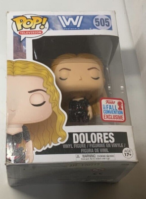 Funko Pop! Westworld 2017 Fall Convention Exclusive, DAMAGED BOX, Dolores #505