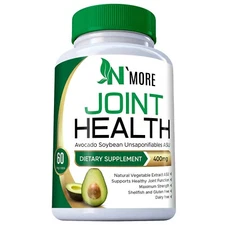 Avocado Soybean Unsaponifiables Joint Health Supplement 400 mg, Non-GMO, Dairy, 