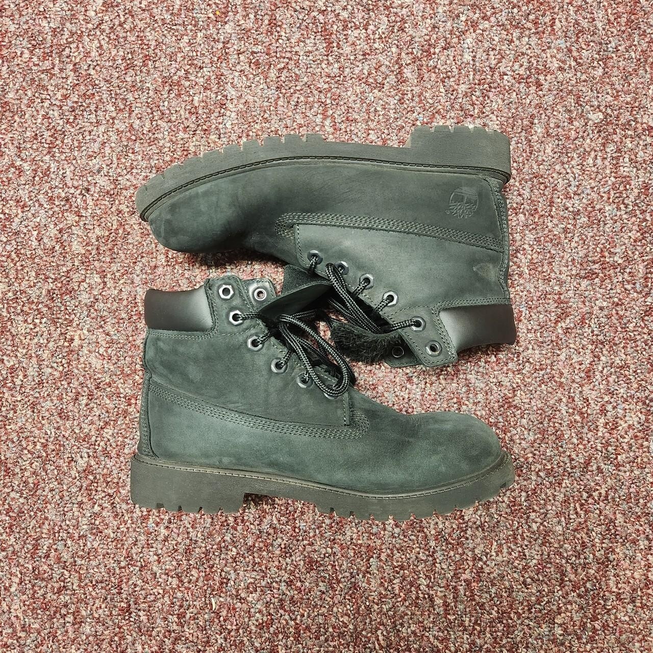 Timberland Classic 6 inch Waterproof Men's Boots - Black Nubuck, US Size 7M