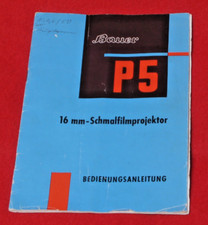 Bauer P5 Bedienungsanleitung / Anleitung mit Schaltbild in Deutsch , gebraucht