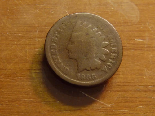 1866 Indian Cent Good Condition SKU# 28575