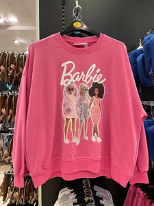 Barbie Rosa Sudadera Jumper Ladies primark | eBay