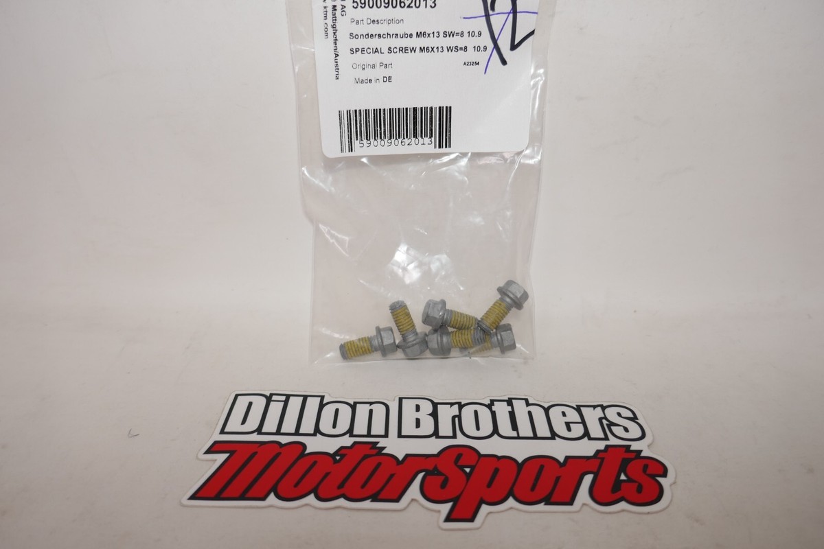 OEM KTM Special Screw m6x13 59009062013 x6 EXC SX 125 200 250 300