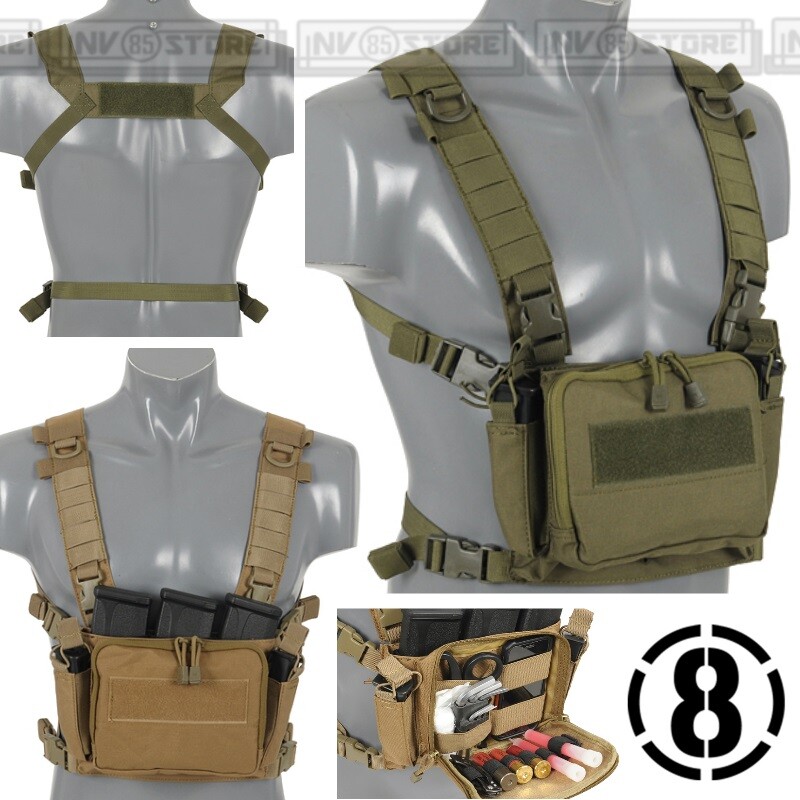 Gilet Tattico Modulare MOLLE Sgancio Rapido - WOSPORT Pettorale Da Caccia
