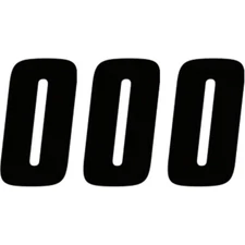 Factory Effex FX Factory Number 0 - Black - 7" | 08-90080