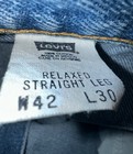Men’s Levi’s 468 Vintage relaxed straight leg 42 x 30 Silver Rivet — photo 5