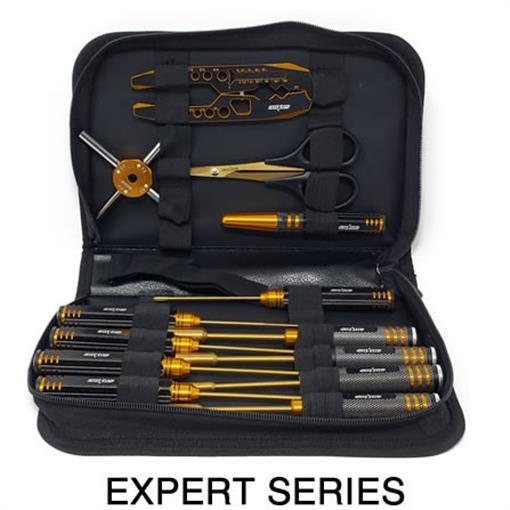 Sticky Kicks RC 13 Piece Tool Kit with Carry Case Black