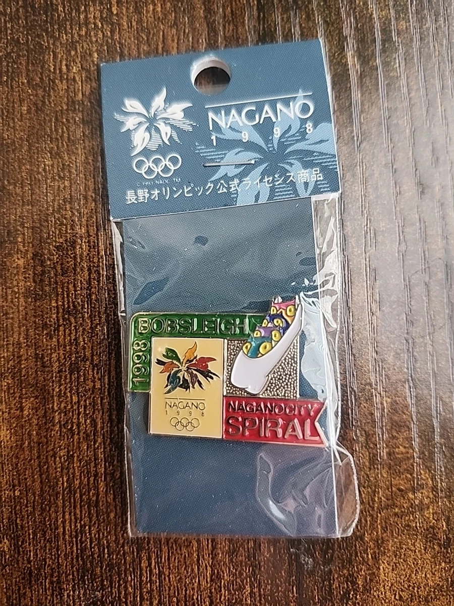 Nagano 1998 Event Olympics Fan Pin, Buttons for sale | eBay