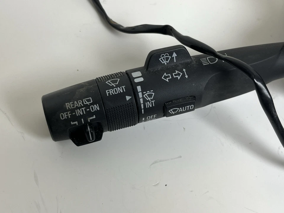 2016 GMC YUKON HEADLIGHT TURN SIGNAL WINDSHIELD WIPER CONTROL 23381960 OEM - Image 3 of 4