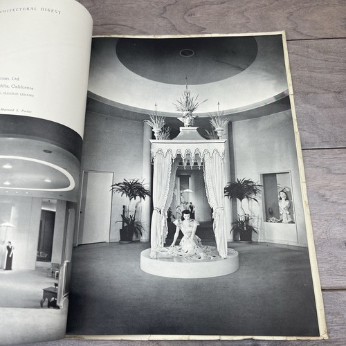 The Architectural Digest Volume XI, Number 1 vtg mag 1945 Mid Century Modern - Picture 8 of 16