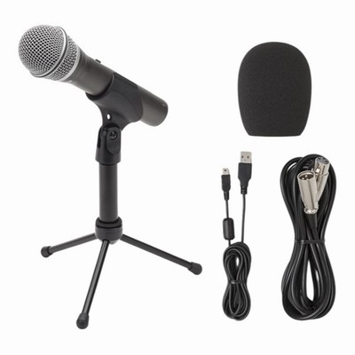 Samson Q2U Recording & Podcasting Pack USB/XLR Dynamic Microphone SEALED
