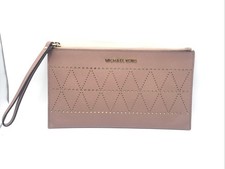 Michael Kors Wristlet Dusty Rose Jet Set Leather Wallet 178