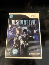 Resident Evil: The Darkside Chronicles Nintendo Wii Complete CIB CLEAN!