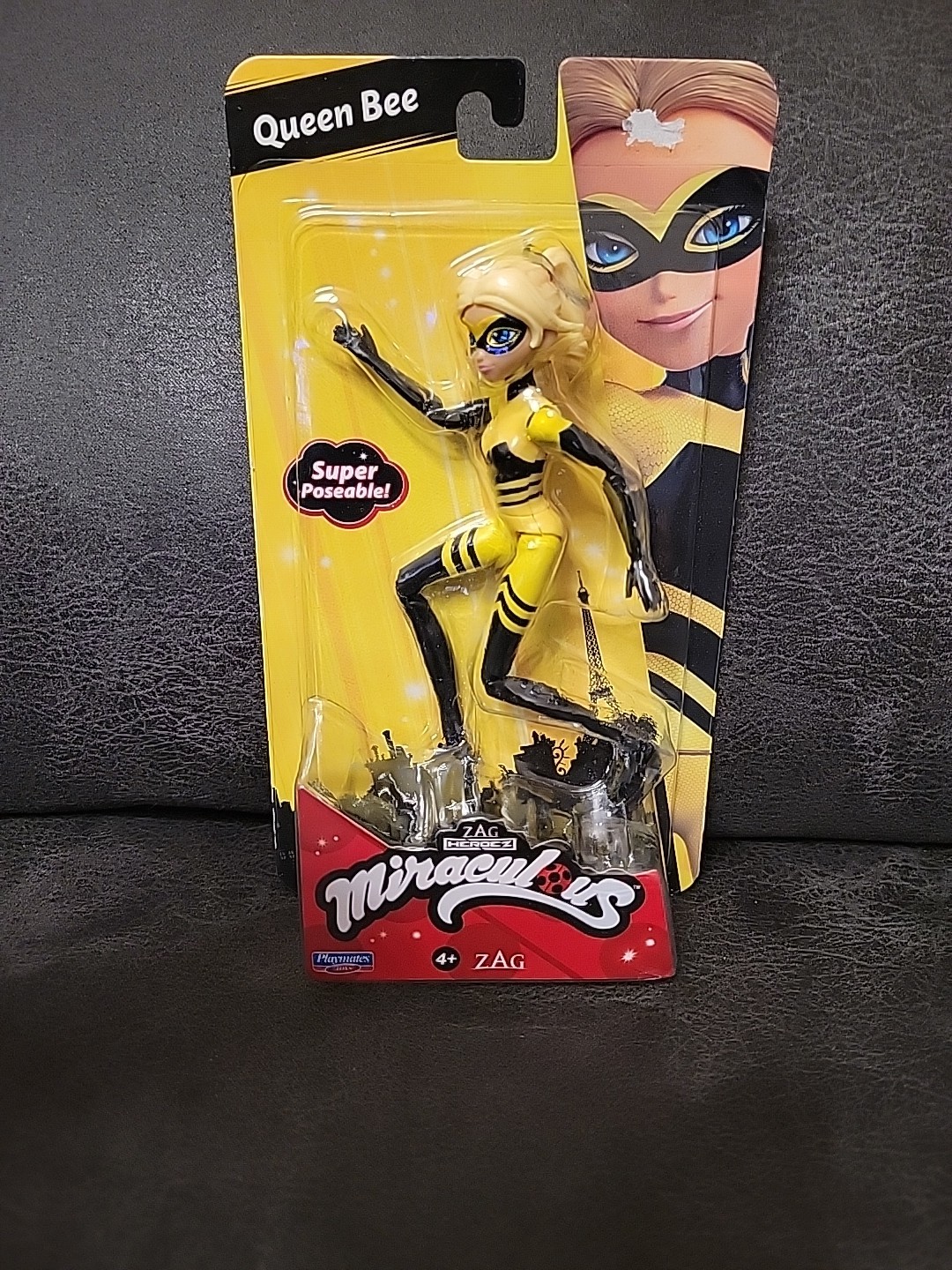 Playmates Toys 5" Miraculous Queen Bee Chloe Bourgeois Actio
