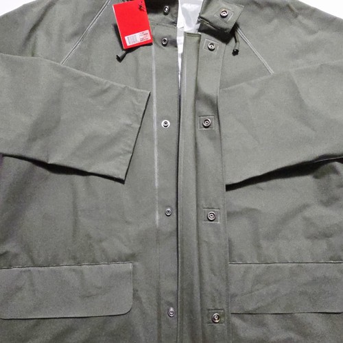 Helly Hansen HH Workwear Men's Small Green Impertech Waterproof Mobility Jacket - Picture 15 of 17