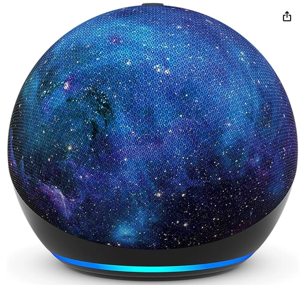 Amazon Alexa Echo Dot Kids 5. Generation Smart Lautsprecher Sternenstaub Galaxy - Bild 3 von 3